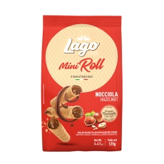 Gastone Lago - Mini Roll Hazelnut Wafers 125g image