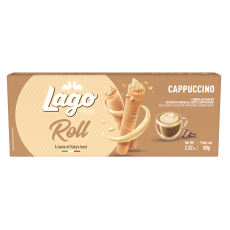 Gastone Lago - Roll Break Cappuccino Wafers 80g image