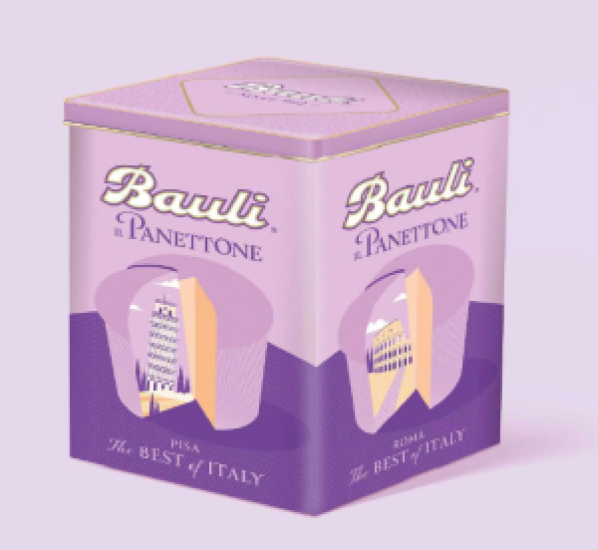 Bauli - Panettone Metal Tin 750g - Pre-order yours now image
