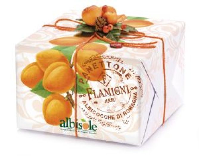 Flamigni - Panettone with Albisole apricots 1kg - Pre-order yours now image