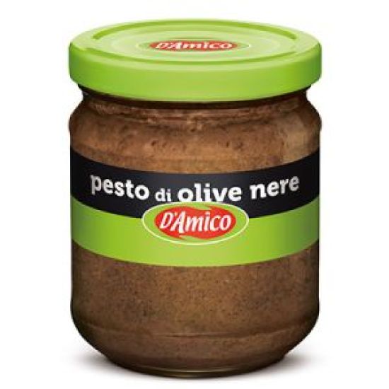 D'Amico - Black olive pesto 'tapenade' 130g image