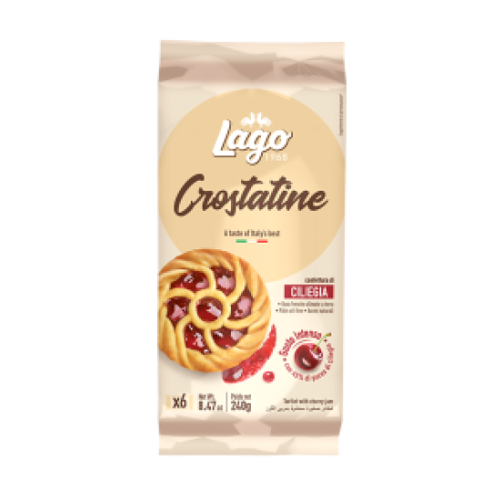 Gastone Lago - Cherry Jam Tartlets 6 x 40g image