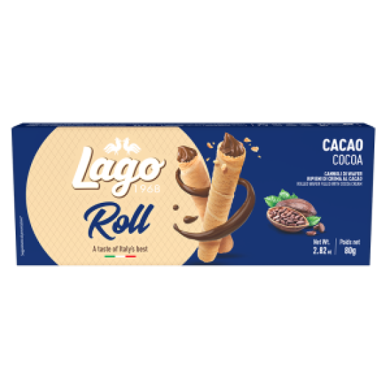 Gastone Lago - Roll Break Cocoa Wafers 80g image