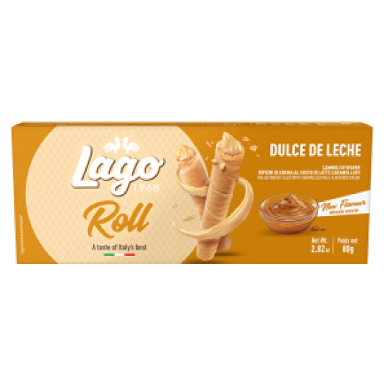 Gastone Lago - Roll Break Dulce de Leche Wafers 80g image