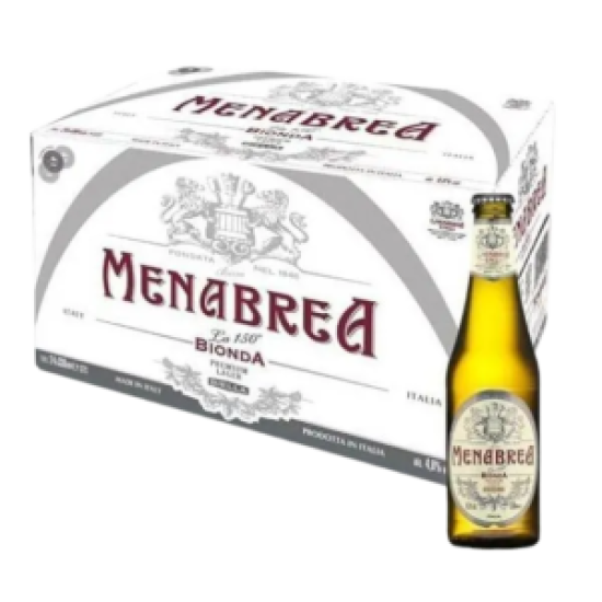 Menabrea Bionda 1846 Lager 330ml  image