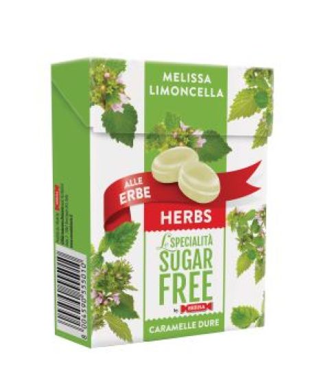 Serra - Sugar free Melissa Limoncella sweets 50g image