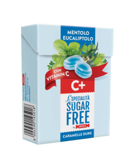 Serra - Sugar free Menthol Eucalyptus sweets with Vitamin C 50g image
