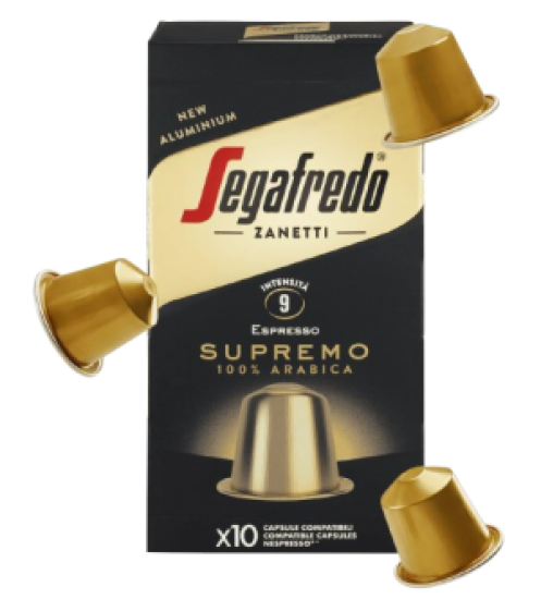 Segafredo - 100% Arabica Nespresso Compatible Capsules 10 x 5.1g image