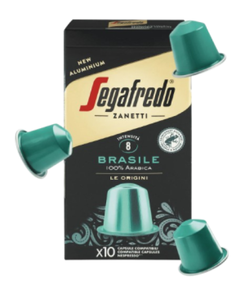 Segafredo - Brasile Nespresso Compatible Capsules 10x5.1g image